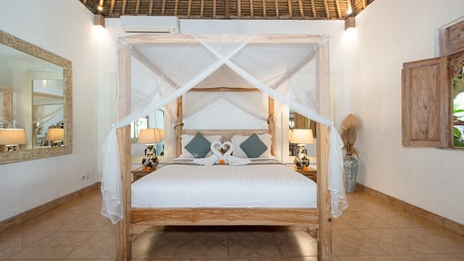 Villa Bedauh Ubud Schlafzimmer 