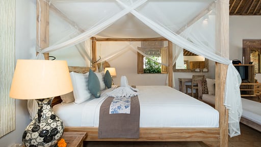 Villa Bedauh Ubud Schlafzimmer 