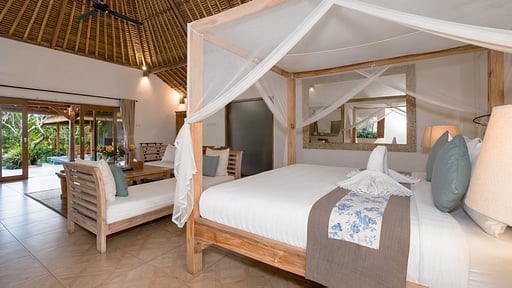 Villa Bedauh Ubud Schlafzimmer 