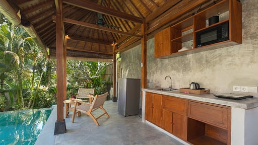 Villa Bedauh Ubud Küche