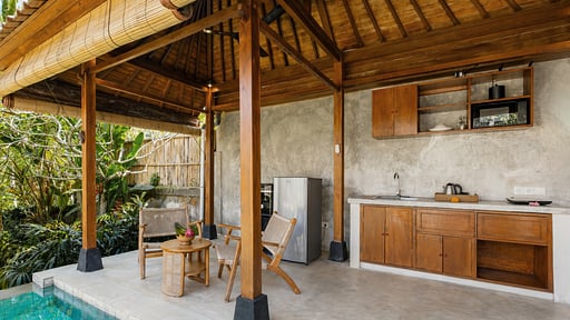 Villa Bedauh Ubud Küche