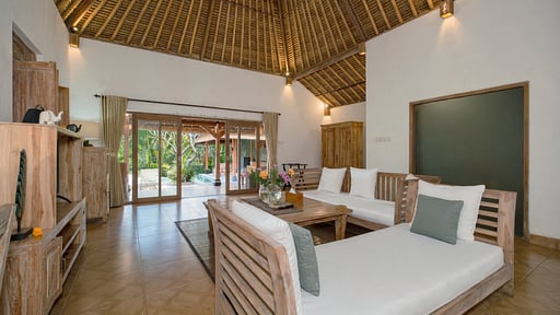 Villa Bedauh Ubud Wohnbereich