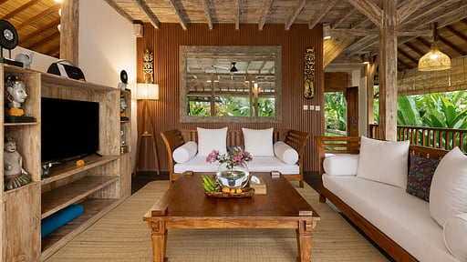Villa Bedauh Wetan Wohnbereich
