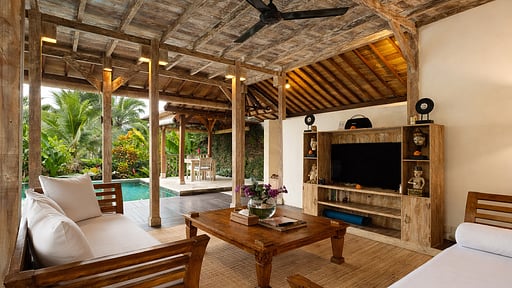 Villa Bedauh Wetan Wohnbereich