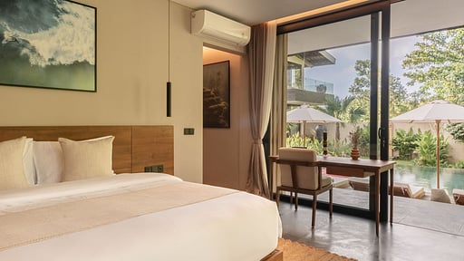 Villa Belantara Bingin Спальня 1