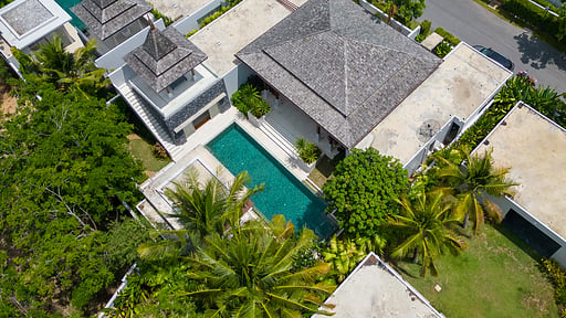 Villa Botanica B6 Drone pictures