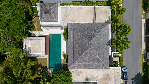 Villa Botanica B6 Drone pictures