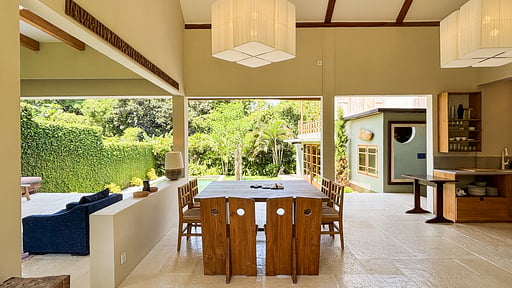Villa Bumi Dining area