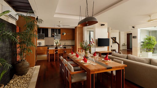 Villa Camellia Jimbaran Dining area
