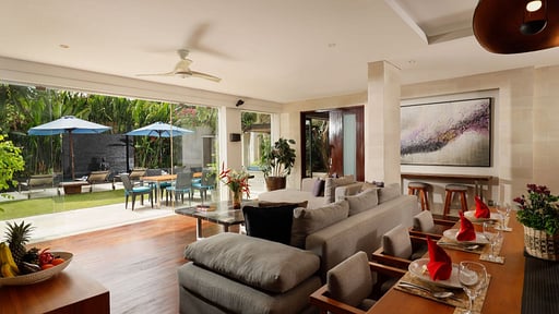 Villa Camellia Jimbaran Living room