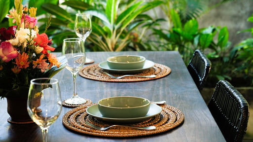 Villa Celeste Dining area