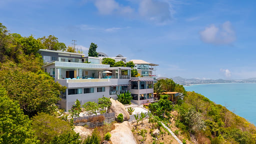 Villa Cholchalee Foto drone