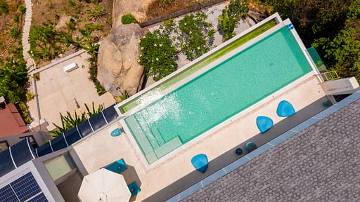 Villa Cholchalee Foto drone