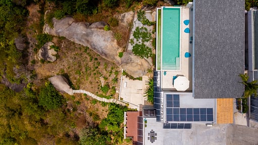 Villa Cholchalee Foto drone