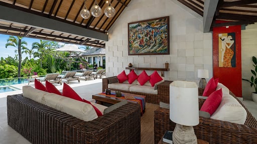 Villa Coraffan Living room