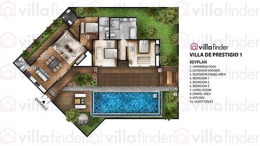 Villa De Prestigio 1 Схема помещений
