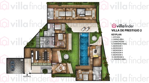 Villa De Prestigio 2 Схема помещений