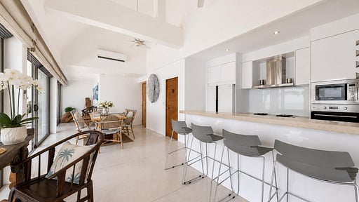 Villa de Sunset Kitchen