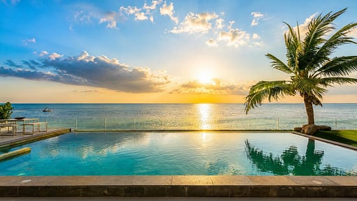 Villa de Sunset Swimming pool