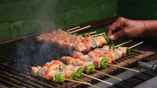 Villa Desa Roro Estate BBQ equipment