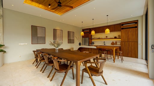 Villa Endana Dining area
