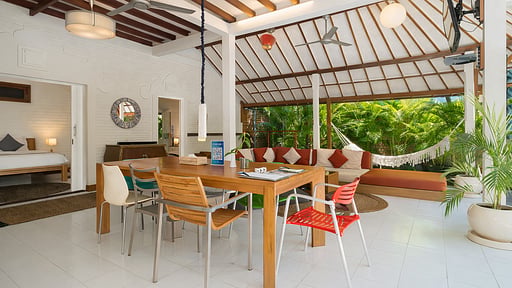Villa Hari Dining area