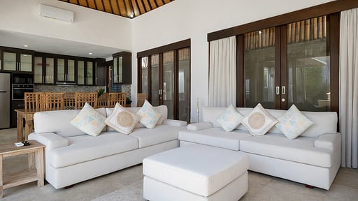 Villa Hibiscus Sanur Living room
