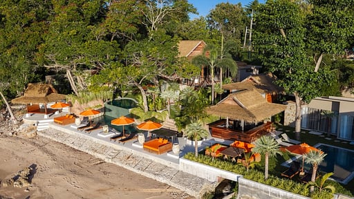 Villa Hidden Cove Drone pictures