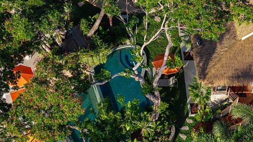 Villa Hidden Cove Drone pictures