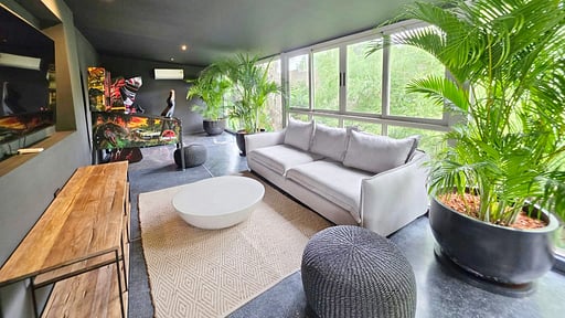Villa Hidden Cove Media room