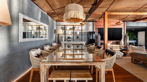 Villa Hidden Cove Dining area