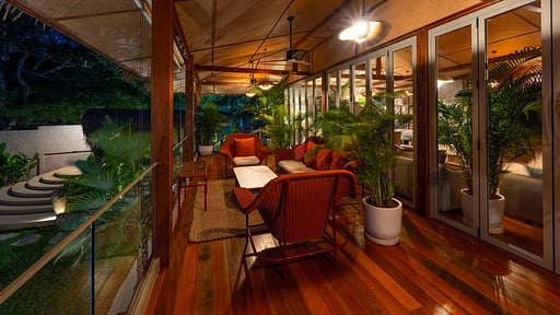 Villa Hidden Cove Rooftop lounge