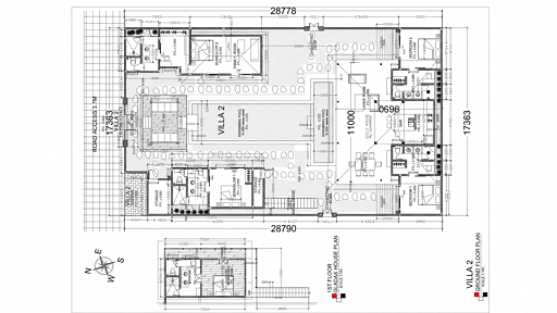 Villa Hoi Floor plan