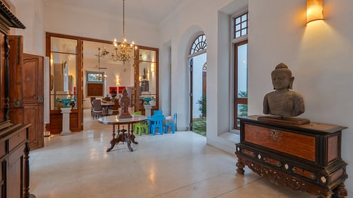 Villa Indisch Living room
