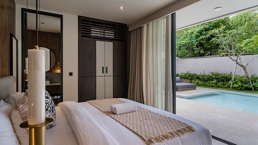 Villa Jiwa Bingin Спальня 3