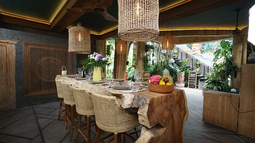 Villa Jocelyne Dining area