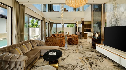 Villa Kalem Uluwatu Living room 1