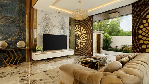 Villa Kalem Uluwatu Living room 1
