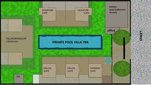 Villa Karmagali Floor plan