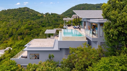 Villa Karpe Diem Drone pictures
