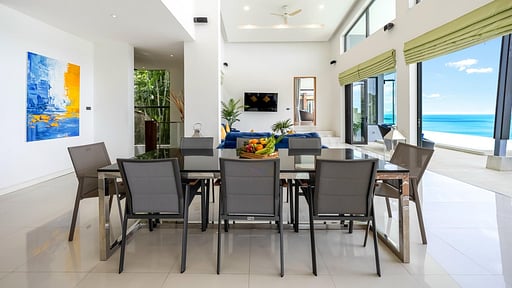 Villa Karpe Diem Dining area
