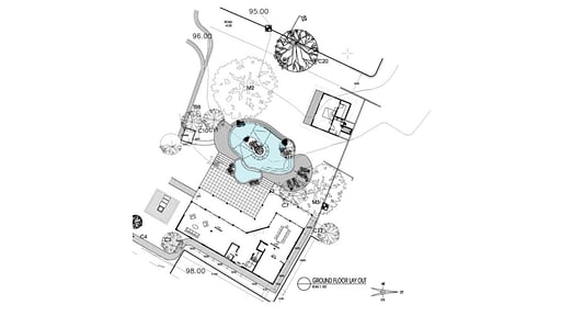 Villa Khajuraho Floor plan