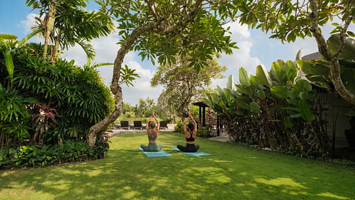 Villa Kubu Dewi Sri Dokumentasi event yoga