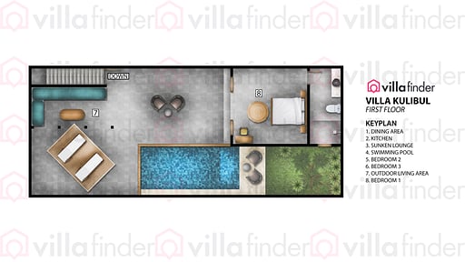 Villa Kulibul Схема помещений
