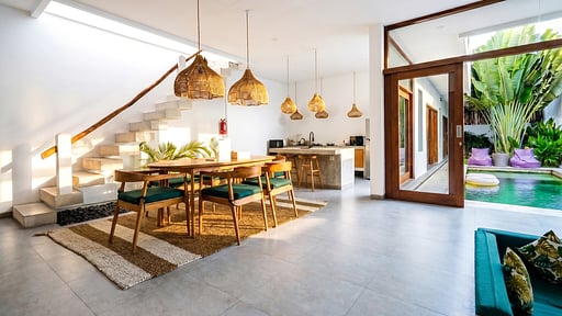 Villa Kulibul Dining area