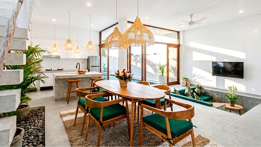 Villa Kulibul Dining area