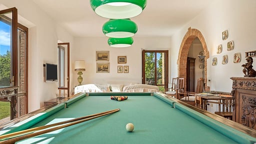 Villa La Fonte Бильярд