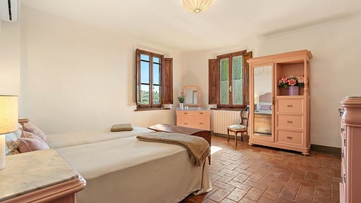 Villa La Fonte Спальня 3