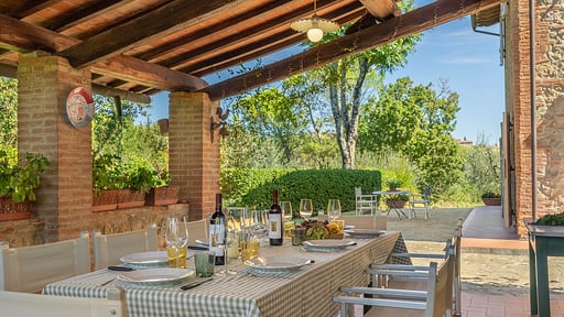 Villa La Fonte Обеденная зона 2