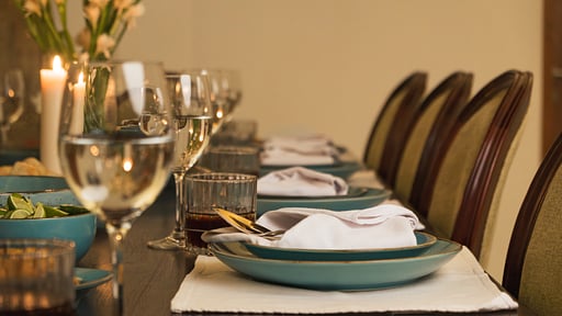 Villa Latima Dining area